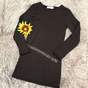 Yiguizi (H-13) Juniors Medium Black Dress